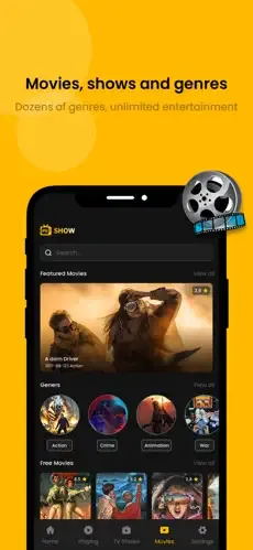 sports-star-app download Movies and shows